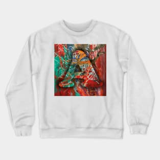 Alphabeth, letter A Crewneck Sweatshirt